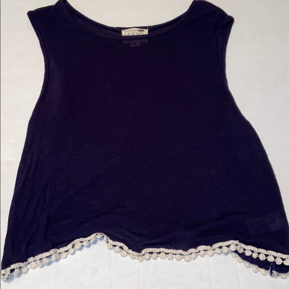 Navy Blue Pac Sun tank top